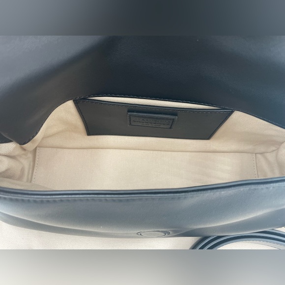 ❌❌SOLD! JACQUEMUS BLACK LEATHER LARGE LAMBSKIN BAMBIMOU SHOULDER BAG PURSE NWT! - Picture 14 of 16